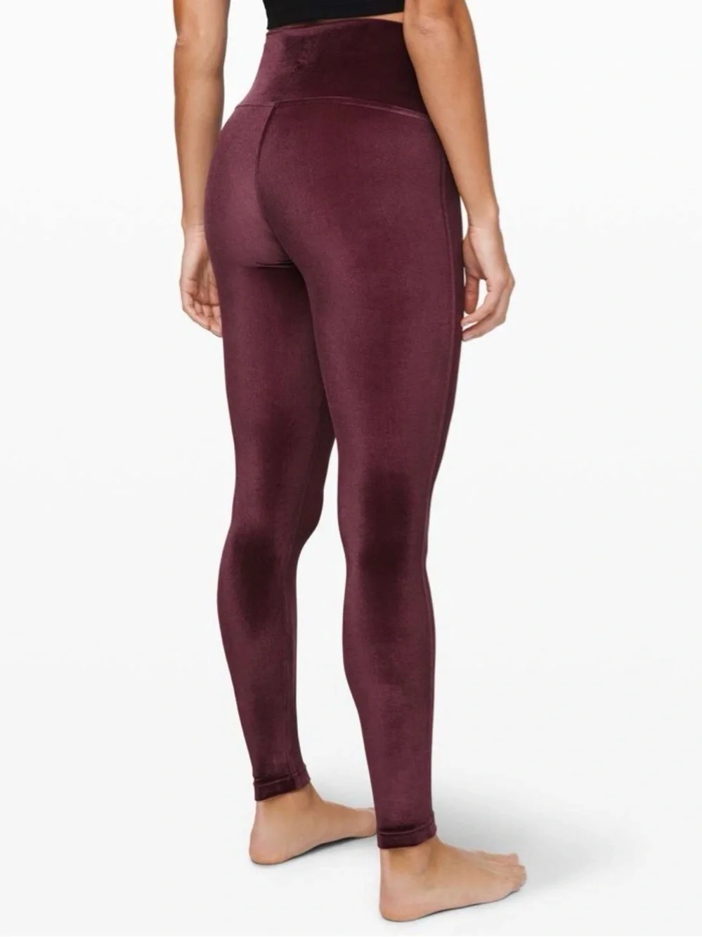 🌺LULULEMON $118 Special Edition wunder lounge High-Rise Velvet Leggings 28” 🌺